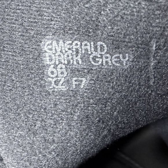 Earth Brands Footwear Multi-Strap Emerald Gray Leather Ankle Boots - Size 6 - Picture 8 of 10